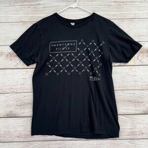 Twenty One Pilots Skeleton Clique Short Sleeve T-Shirt Adult‎ Small Black